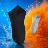 Black mesh breathable summer thin ankle socks Specification image